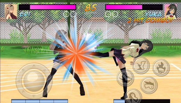 高中女生格斗模拟器游戏下载 高中女生格斗模拟器安卓最新版下载 软吧下载 